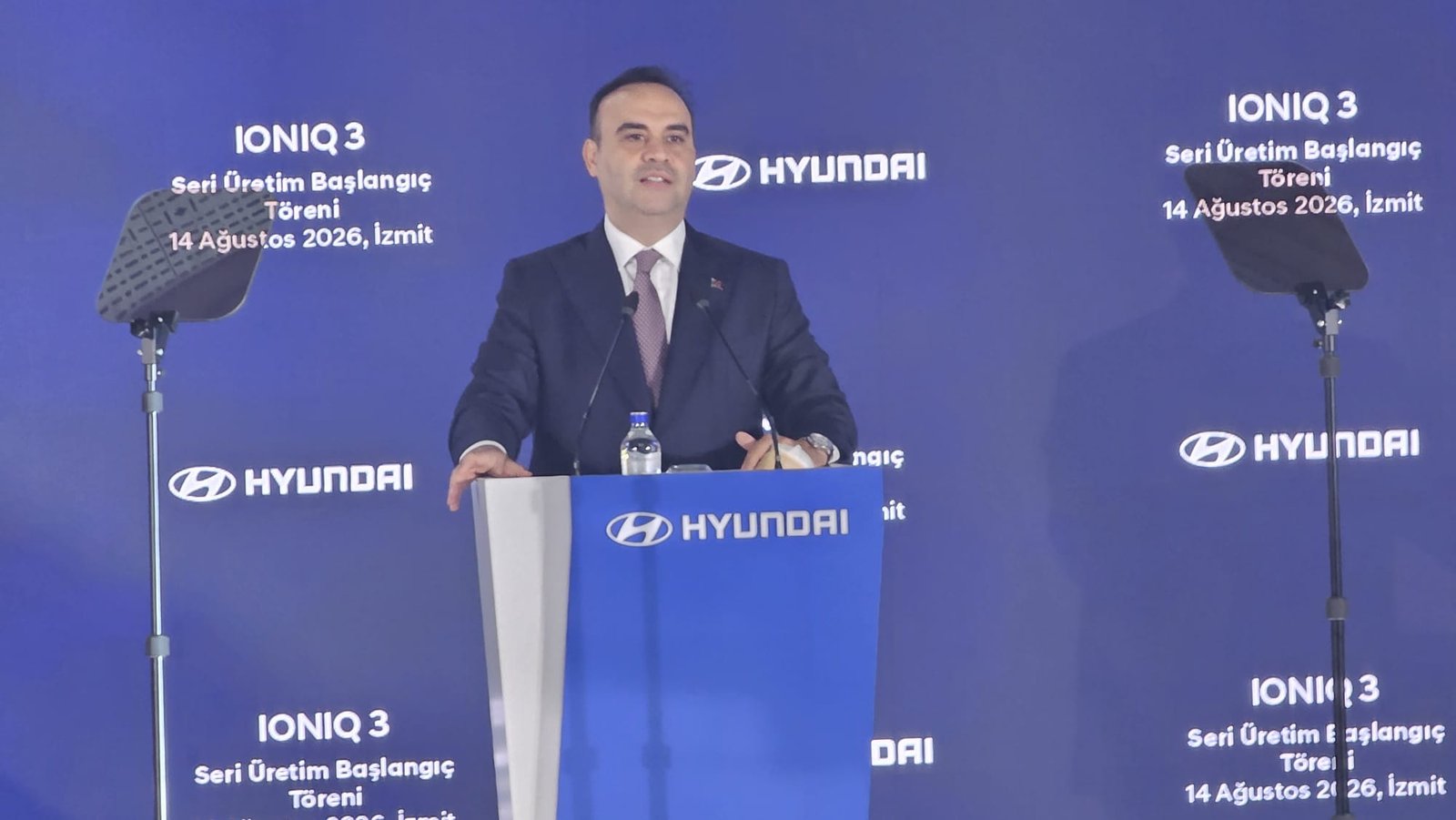 Hyundai IONIQ 3 seri üretim başlangıç töreni